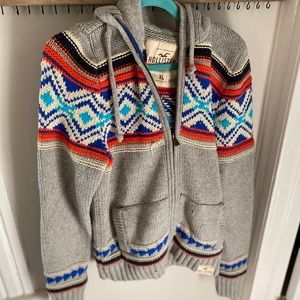 NWOT Men’s XL Hollister Zip Up